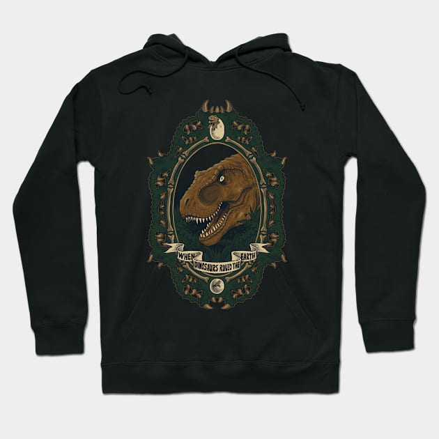 Jurassic Frame Hoodie by salihgonenli